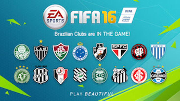 EA Adds Brazil Teams to 'FIFA 16' EA Adds Brazil Teams to 'FIFA 16'