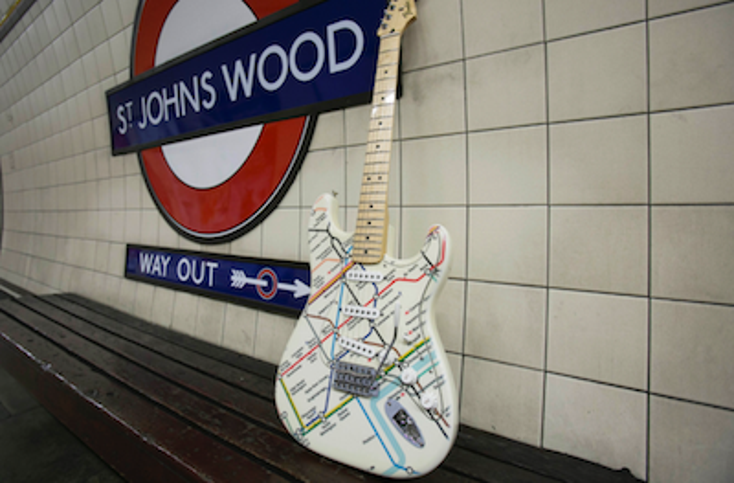 Fender Features London Tube Map