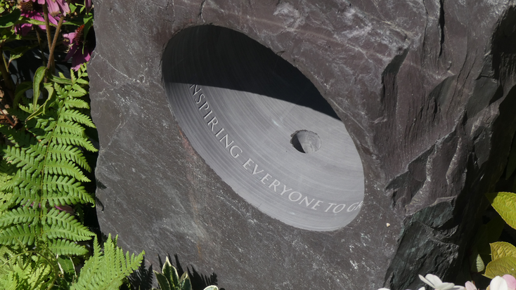 RHS and Welsh Slate Water Features product. RHS and Welsh Slate Water Features product.