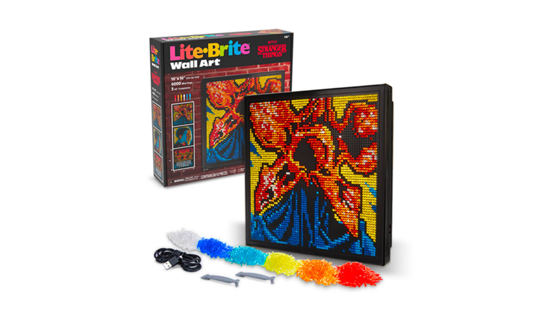 “Stranger Things” Lite-Brite Wall Art, Netflix “Stranger Things” Lite-Brite Wall Art, Netflix