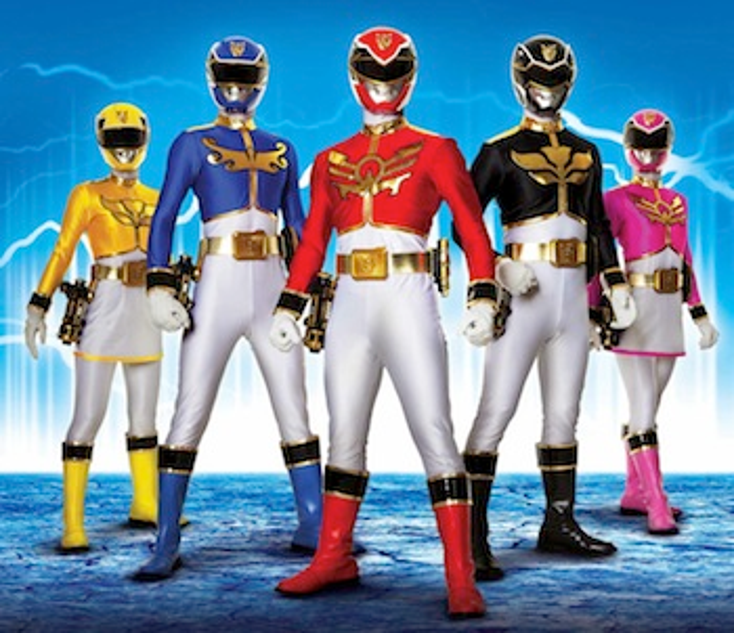 Power Rangers Heads Around the World Power Rangers Heads Around the World