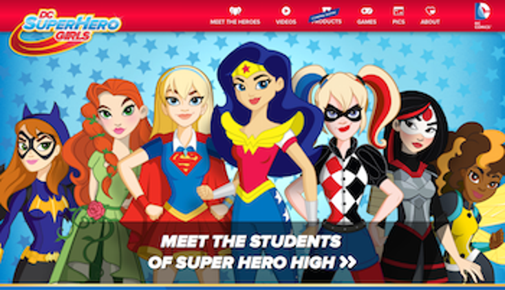 DC Launches Girls' Superhero Brand