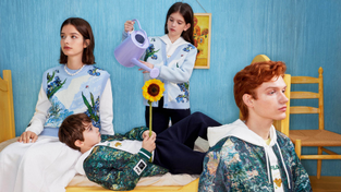 The FILA x Van Gogh Museum apparel and accessories collaboration for adults and children.