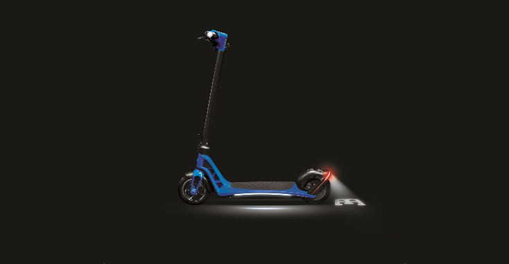 The electric scooter from Bugatti and Bytech 