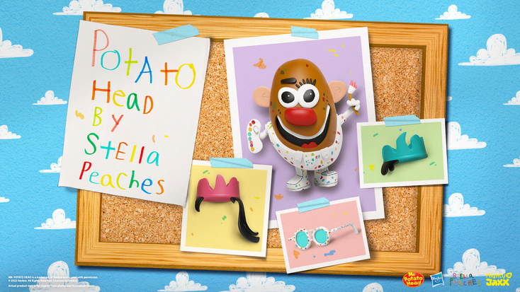 Potato Head by Stella Peaches. Potato Head by Stella Peaches.
