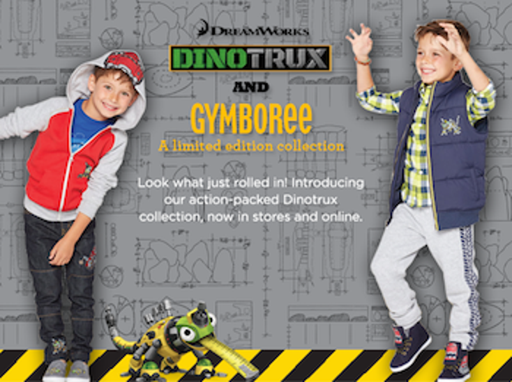 DWA's 'Dinotrux' Roars into Gymboree