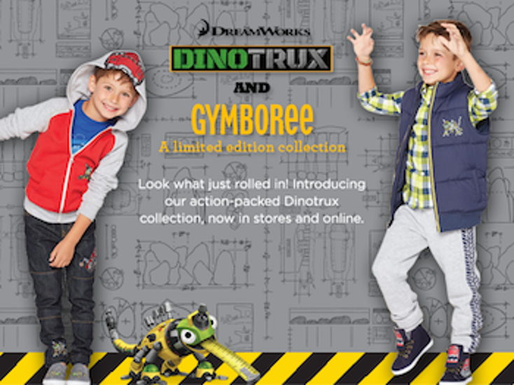 DWA's 'Dinotrux' Roars into Gymboree DWA's 'Dinotrux' Roars into Gymboree