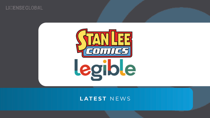 Stan Lee Comics and Legible logos.