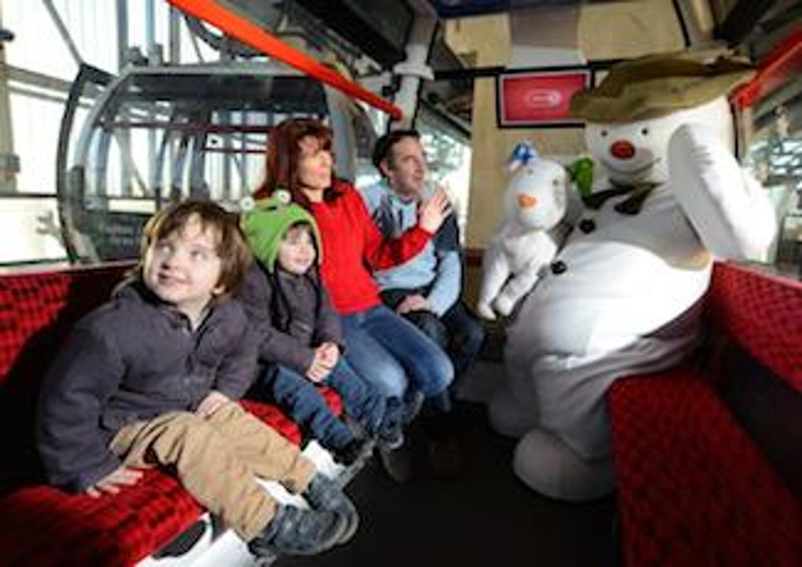 Emirates Spends the Holidays with The Snowman