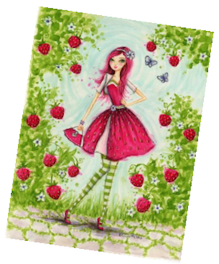 AGP Fetes Strawberry Shortcake at Fashion Week AGP Fetes Strawberry Shortcake at Fashion Week