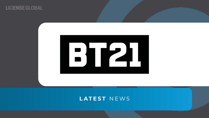 BT21 logo. BT21 logo.