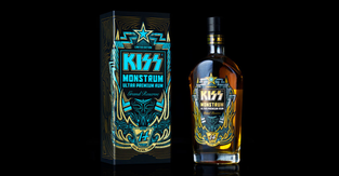 KISS Rum and packaging 