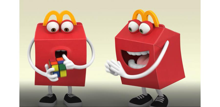 Smiley, Rubik's Team for McDonald's Happy Meals
