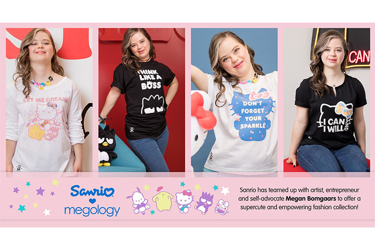 Sanrio Teams with Megology for Capsule Collection Sanrio Teams with Megology for Capsule Collection