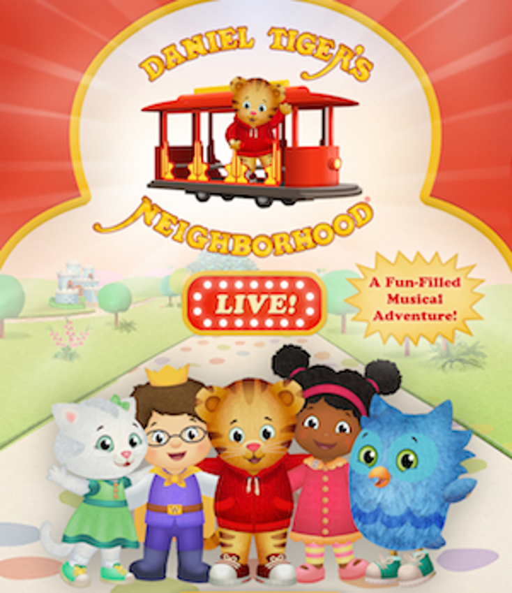 Daniel Tiger Heads to the Stage Daniel Tiger Heads to the Stage