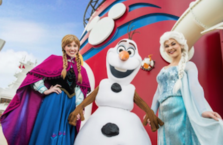 Disney Cruises Prep for Frozen Summer Disney Cruises Prep for Frozen Summer