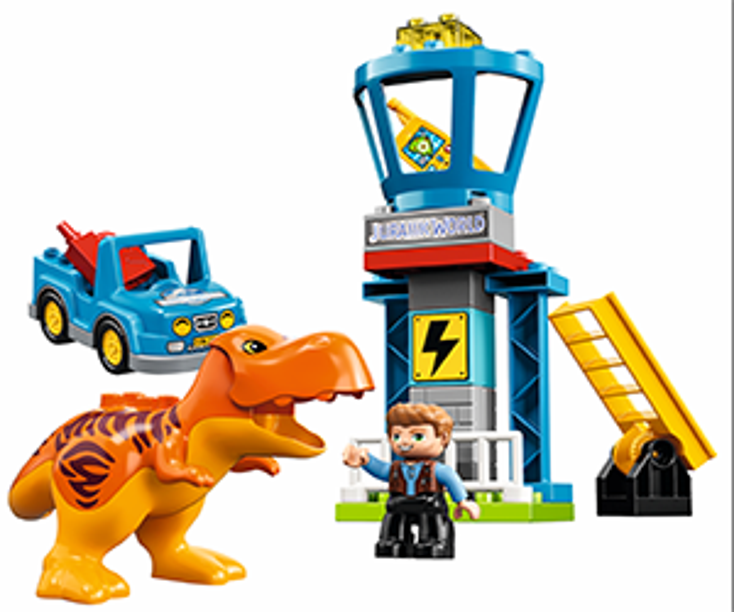 LEGO Builds Jurassic World