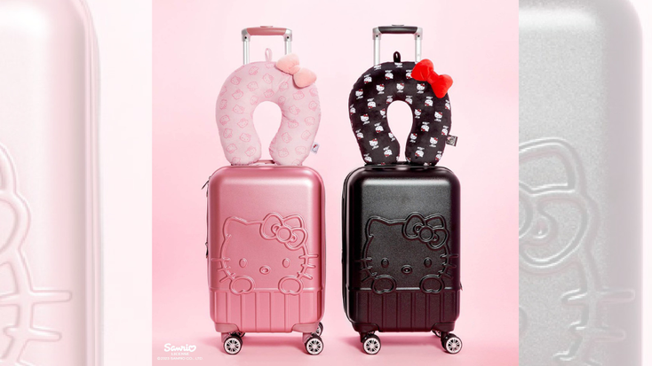 Hello Kitty luggage and travel accessories. Hello Kitty luggage and travel accessories.