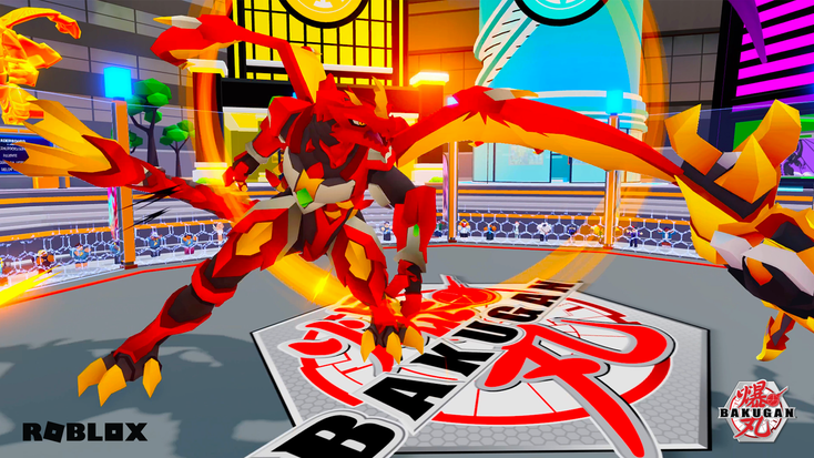 ‘Bakugan’ as featured in Roblox.