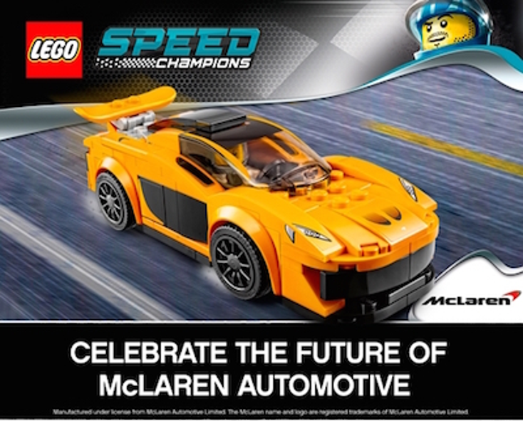 LEGO Challenges Fans to Build McLaren Car