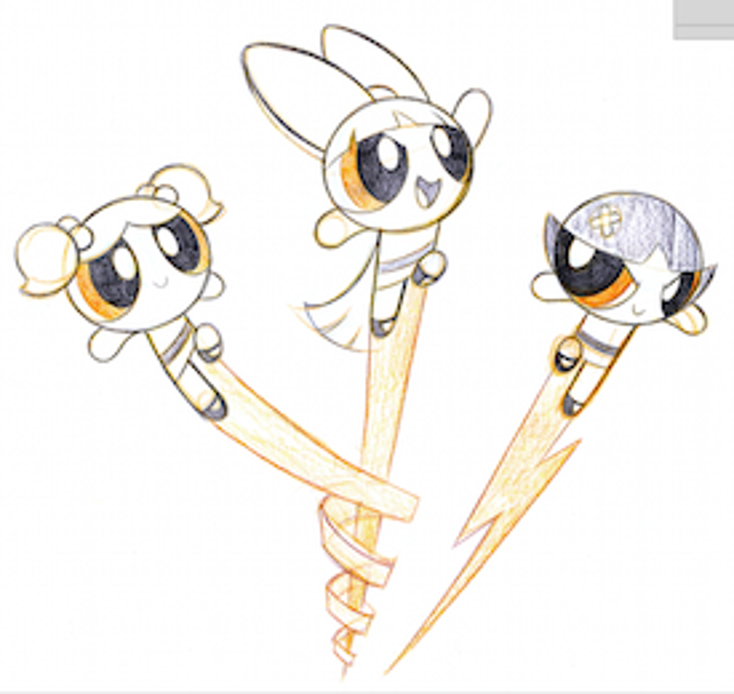 CN Names 'Powerpuff' Master Toy CN Names 'Powerpuff' Master Toy