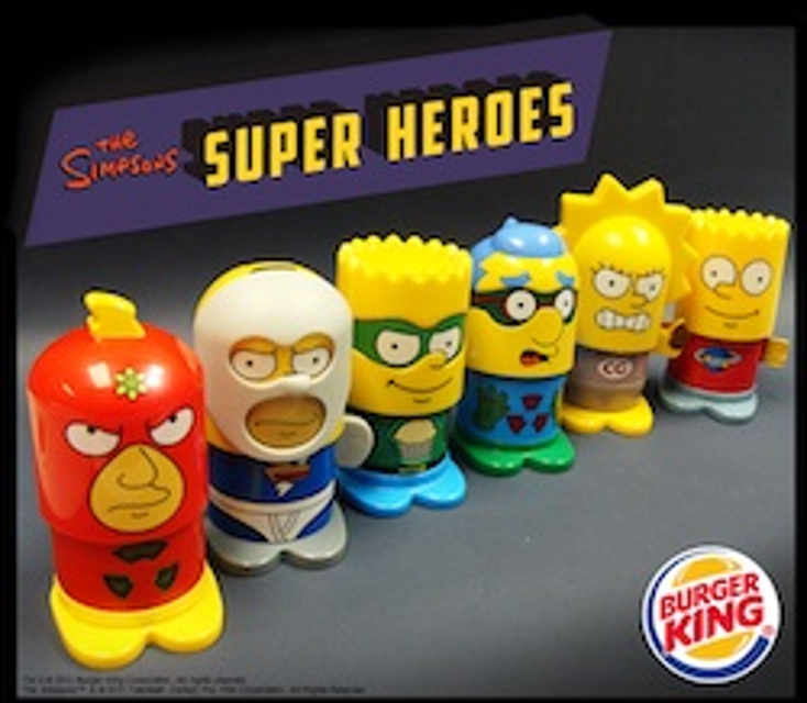 BK Features The Simpsons