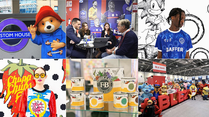 Images featuring products from exhibitors and scenes from previous Brand Licensing Europe events. Images featuring products from exhibitors and scenes from previous Brand Licensing Europe events.