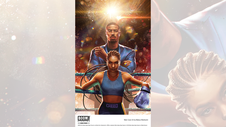 Cover of the first “Creed” comic book. Cover of the first “Creed” comic book.