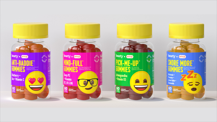 HEARTY x Emoji wellness collection HEARTY x Emoji wellness collection