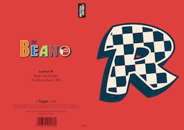 The Beano Practices its ABCs with British Library The Beano Practices its ABCs with British Library