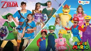 ‘Super Mario,’ ‘The Legend of Zelda’ costumes