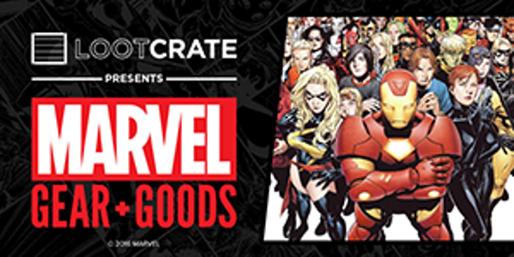 Marvel Joins Forces with Loot Crate Marvel Joins Forces with Loot Crate