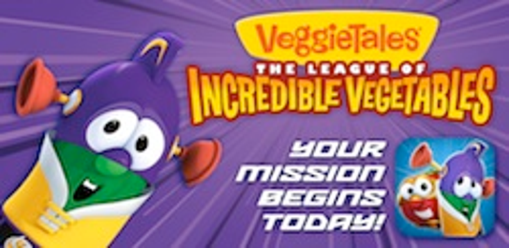VeggieTales Plans Superhero App