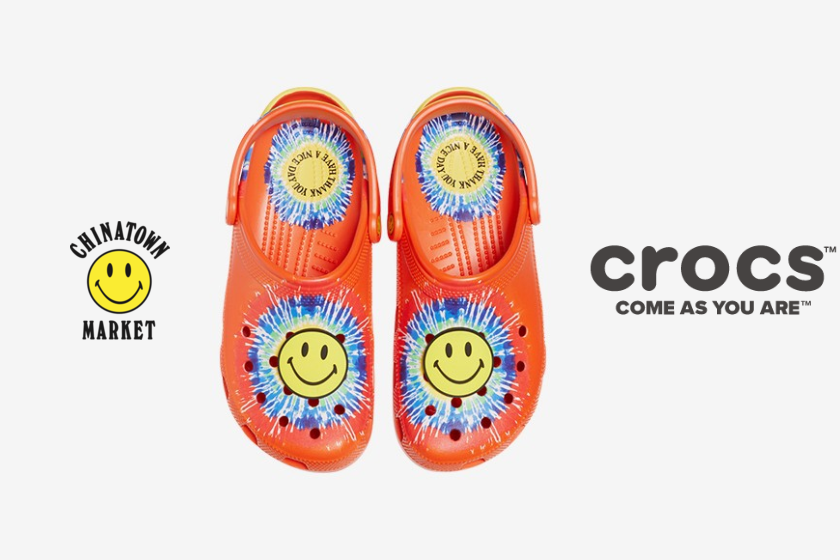 Crocs, Chinatown Market Mix Up Tie-Dye Clogs | License Global