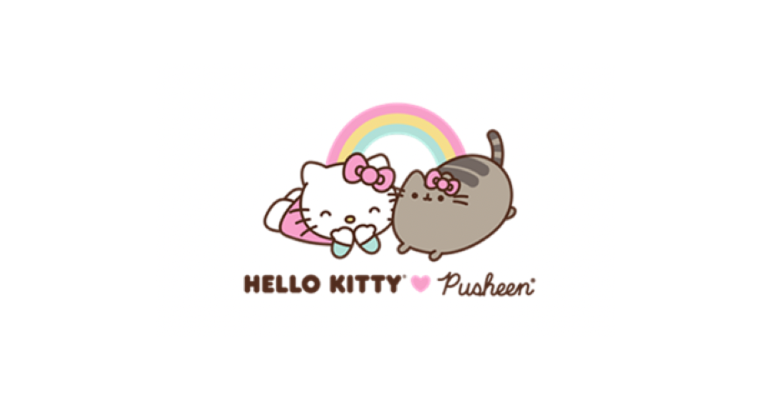 Love, Pusheen X Hello Kitty Poster