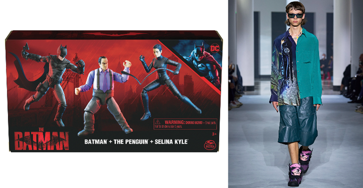 Products from "The Batman" product launch Products from "The Batman" product launch