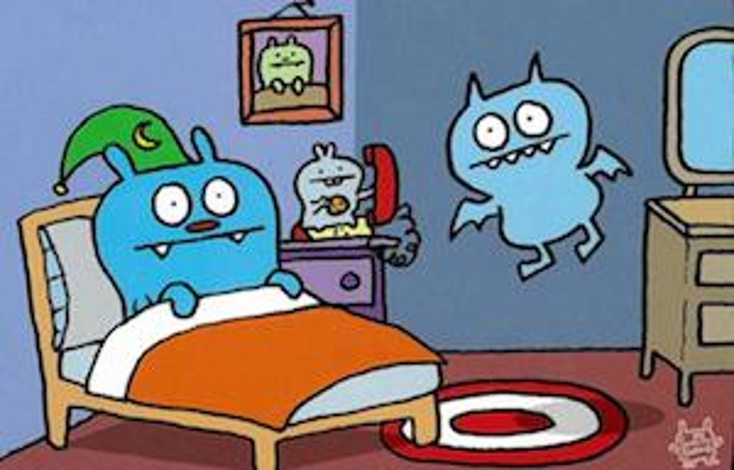 Uglydoll Heads to Bedding