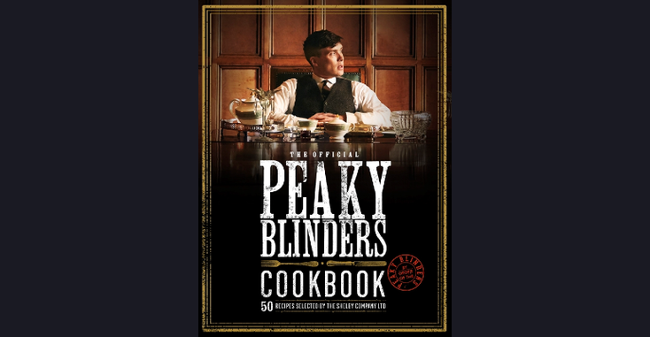 The cover for the Peaky Blinders cookbook