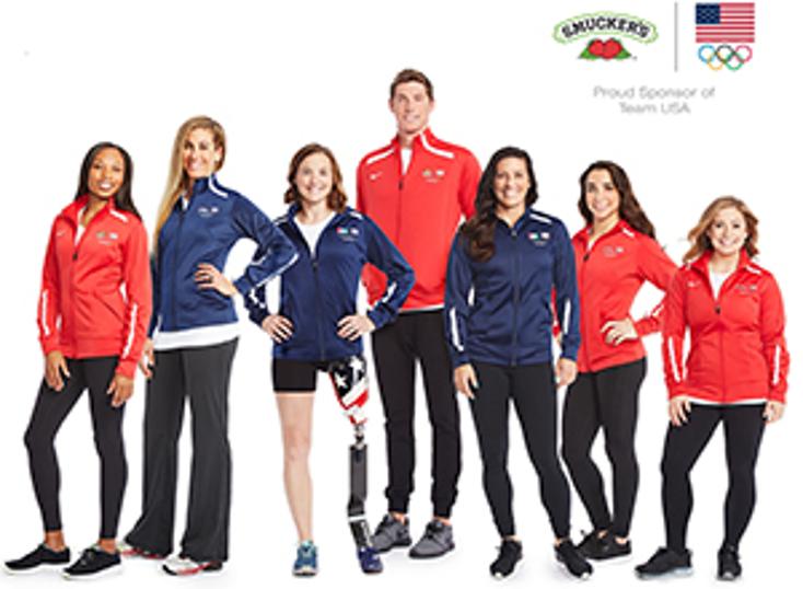 Smucker Partners with Olympics Athletes
