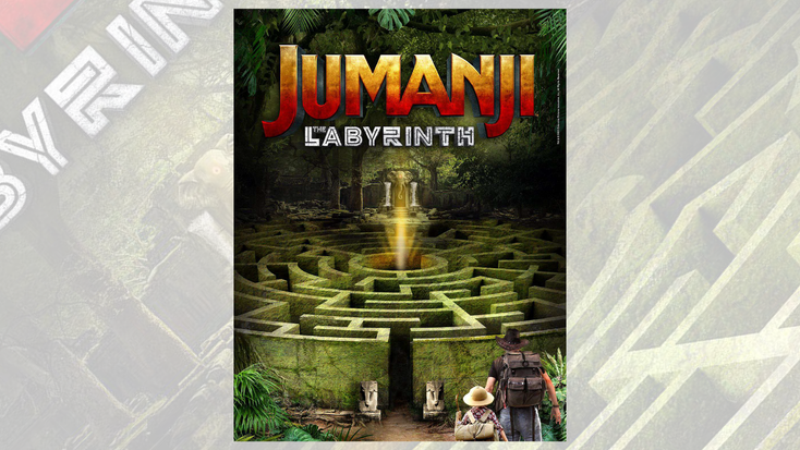 "Jumanji - The Labyrinth" experience promo photo. "Jumanji - The Labyrinth" experience promo photo.