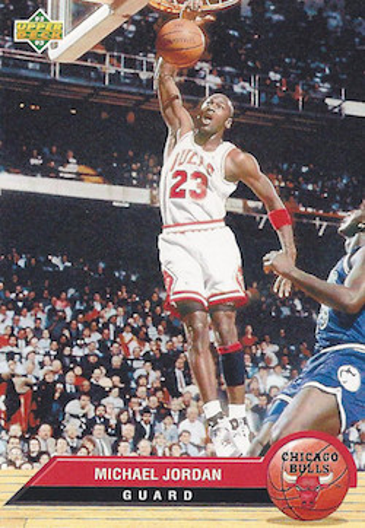 Michael Jordan, Upper Deck Renew Deal