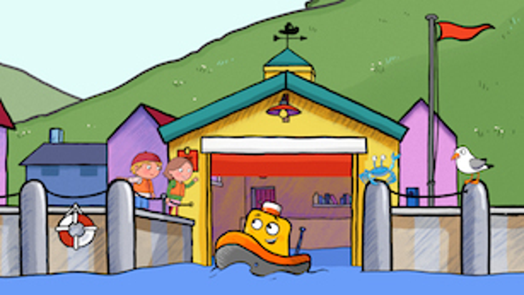 'Toot The Tugboat' Docks at Cartoonito 'Toot The Tugboat' Docks at Cartoonito