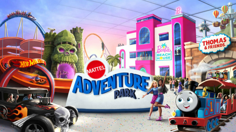 Mattel Adventure Park opening in 2024.