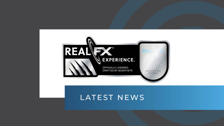 RealFX logo. RealFX logo.