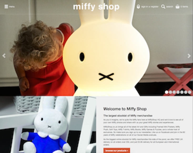 ‘Miffy’ Launches e-Commerce Site