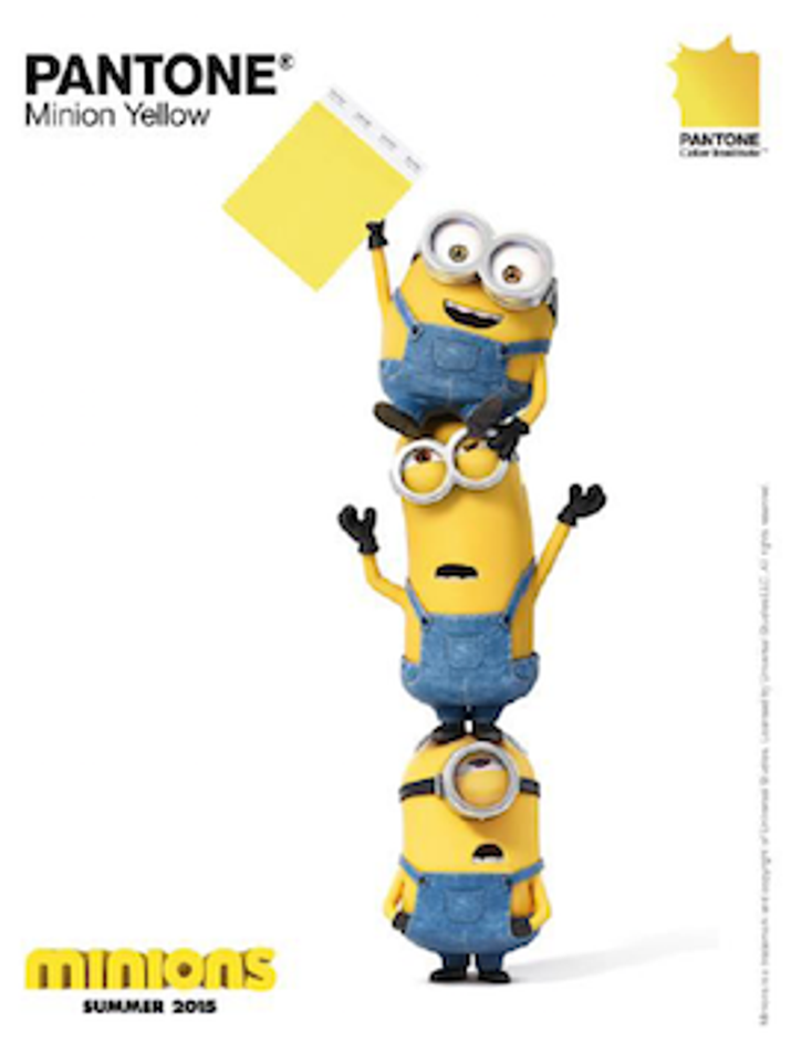 Universal's Minions Get Pantone Color Universal's Minions Get Pantone Color