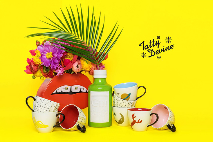 Cheeky Ceramics: Tatty Devine Styles Homewares Cheeky Ceramics: Tatty Devine Styles Homewares