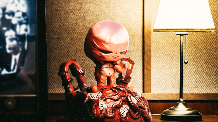 The Vecna figure and base. The Vecna figure and base.