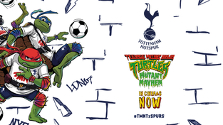 Teenage Mutant Ninja Turtles collaboration with Tottenham Hotspur Football Club