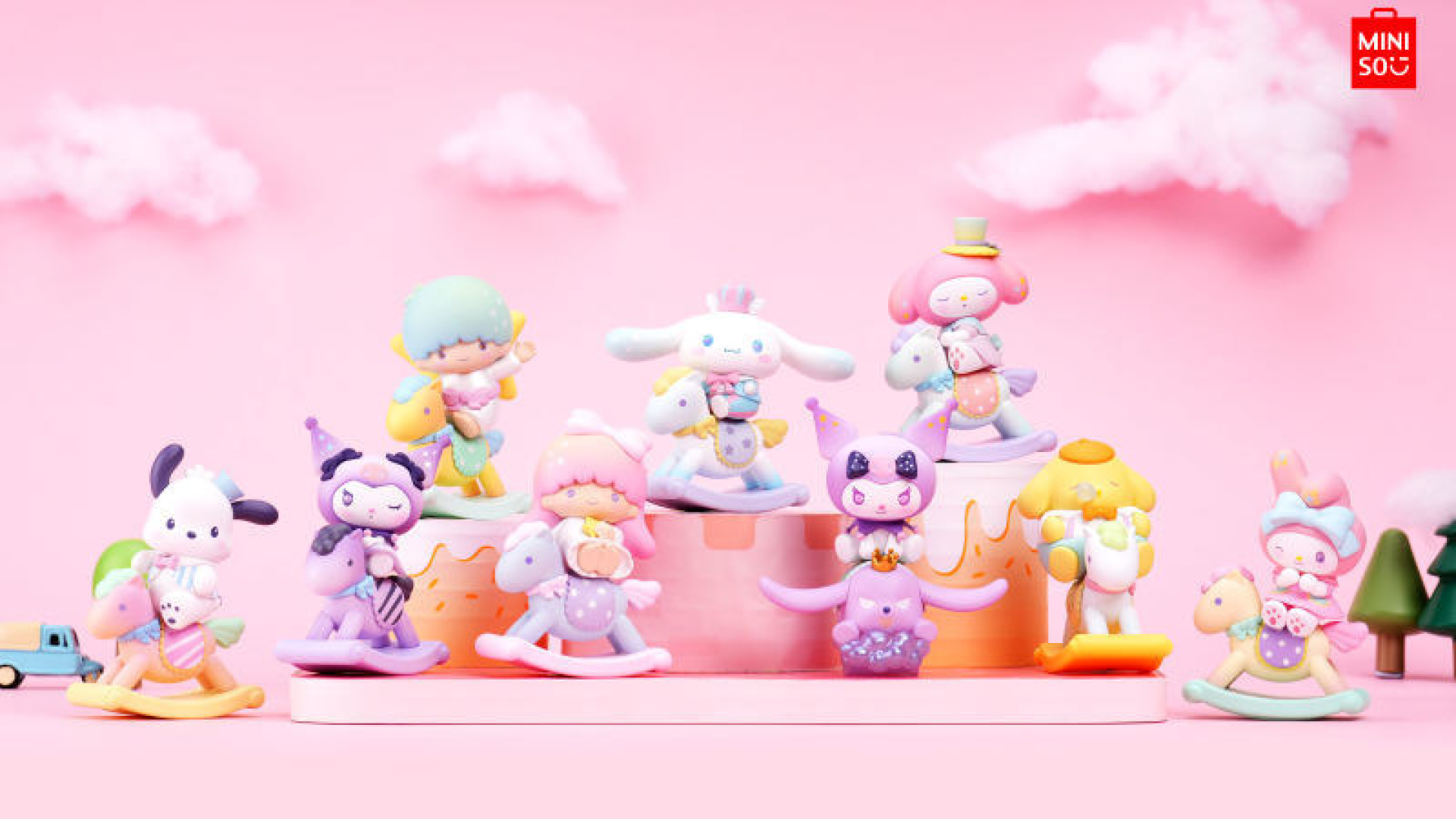 Miniso X Sanrio Adorable Hello Kitty Cinnamoroll Kuromi 60 OFF